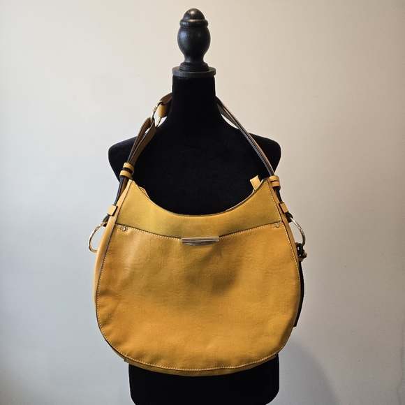 AFKOMST Yellow Boho Shoulder Bag Tote - Picture 1 of 16